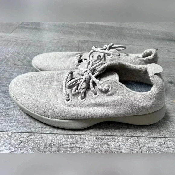 Allbirds Mens Merino Wool Runners in Sand Beige - Picture 1 of 7